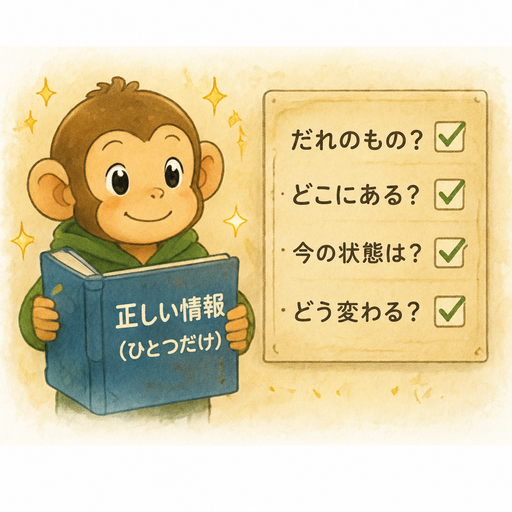 正しい情報はひとつだけ