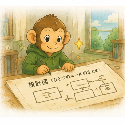設計図にまとめる
